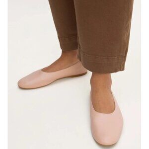 Everlane The Day Glove Leather Slip On Ballet Flats Blush Pink Size 7
